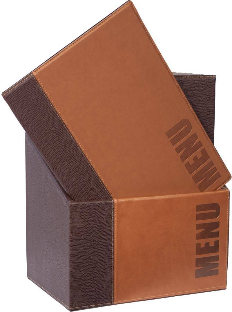 A4 storage boxes Securit Contemporary Menu Covers Storage Box A4 Storage Box