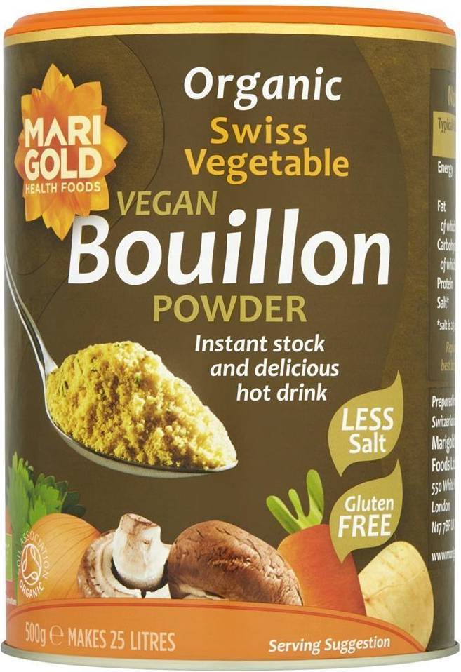 Less Salt Swiss Vegetable Bouillon Powder