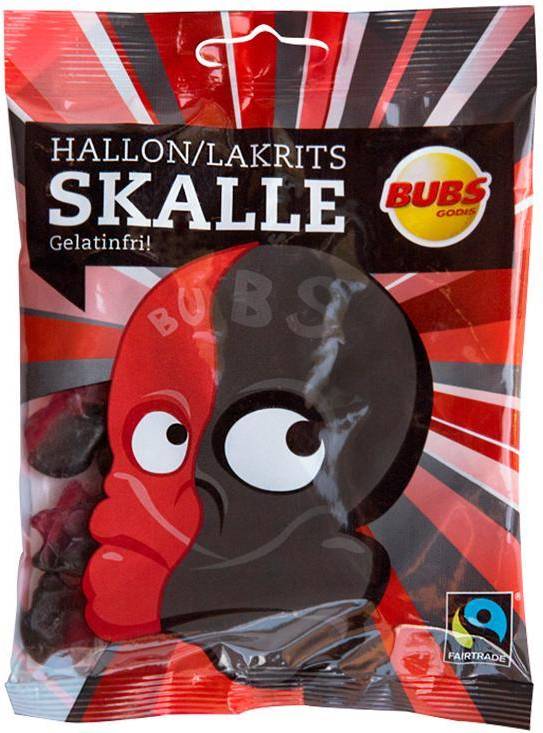 Skulls Raspberry Liquorice 90 g