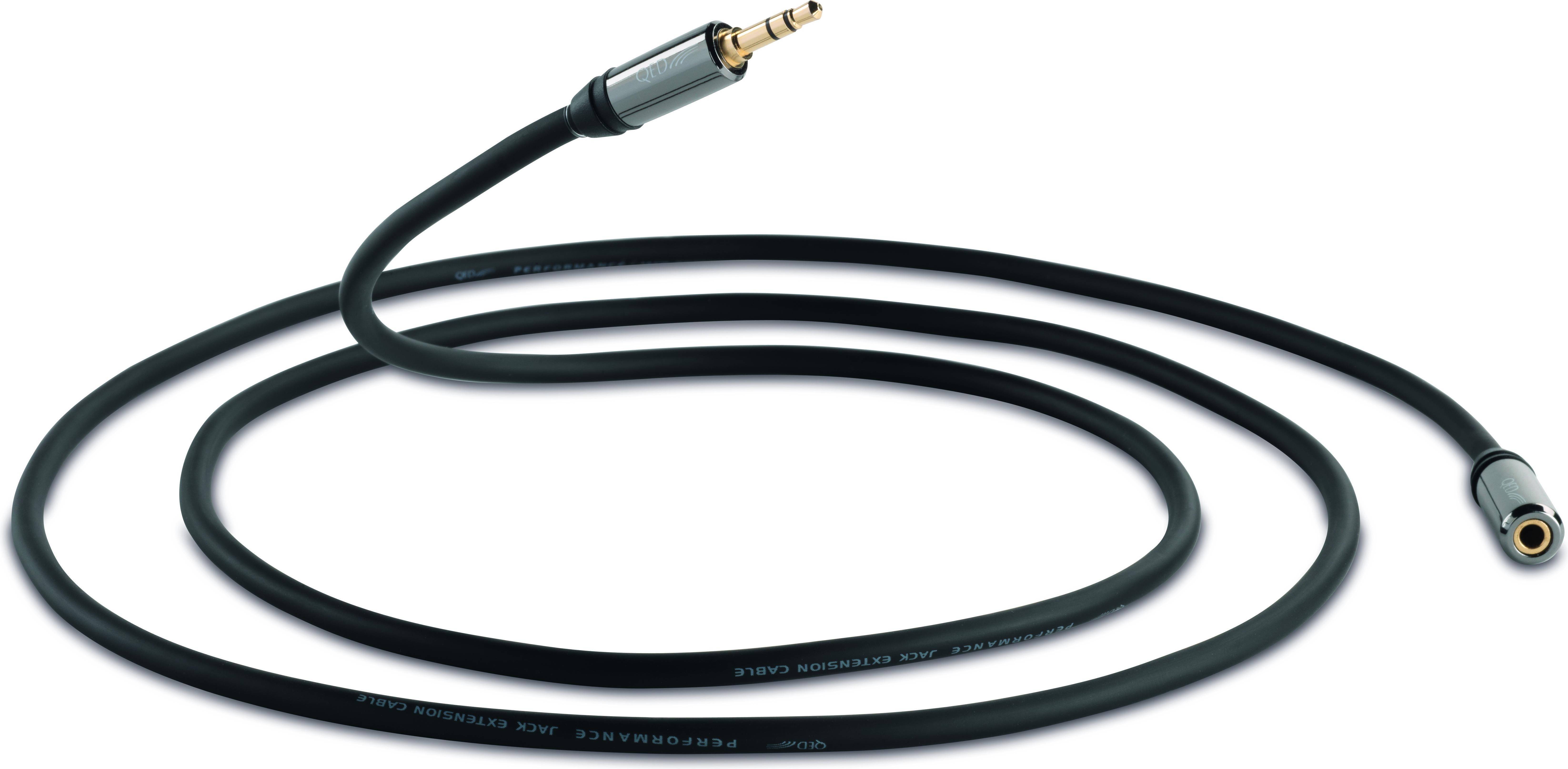 Performance Graphite Headphone Extension Cable 3.5 Mm