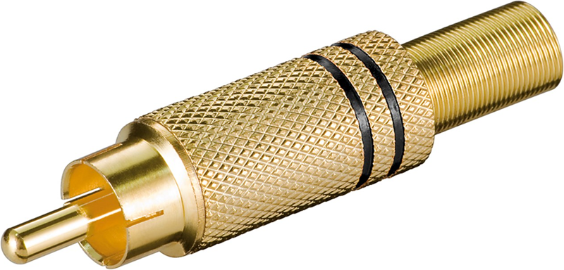 Pro RCA Plug - Gold