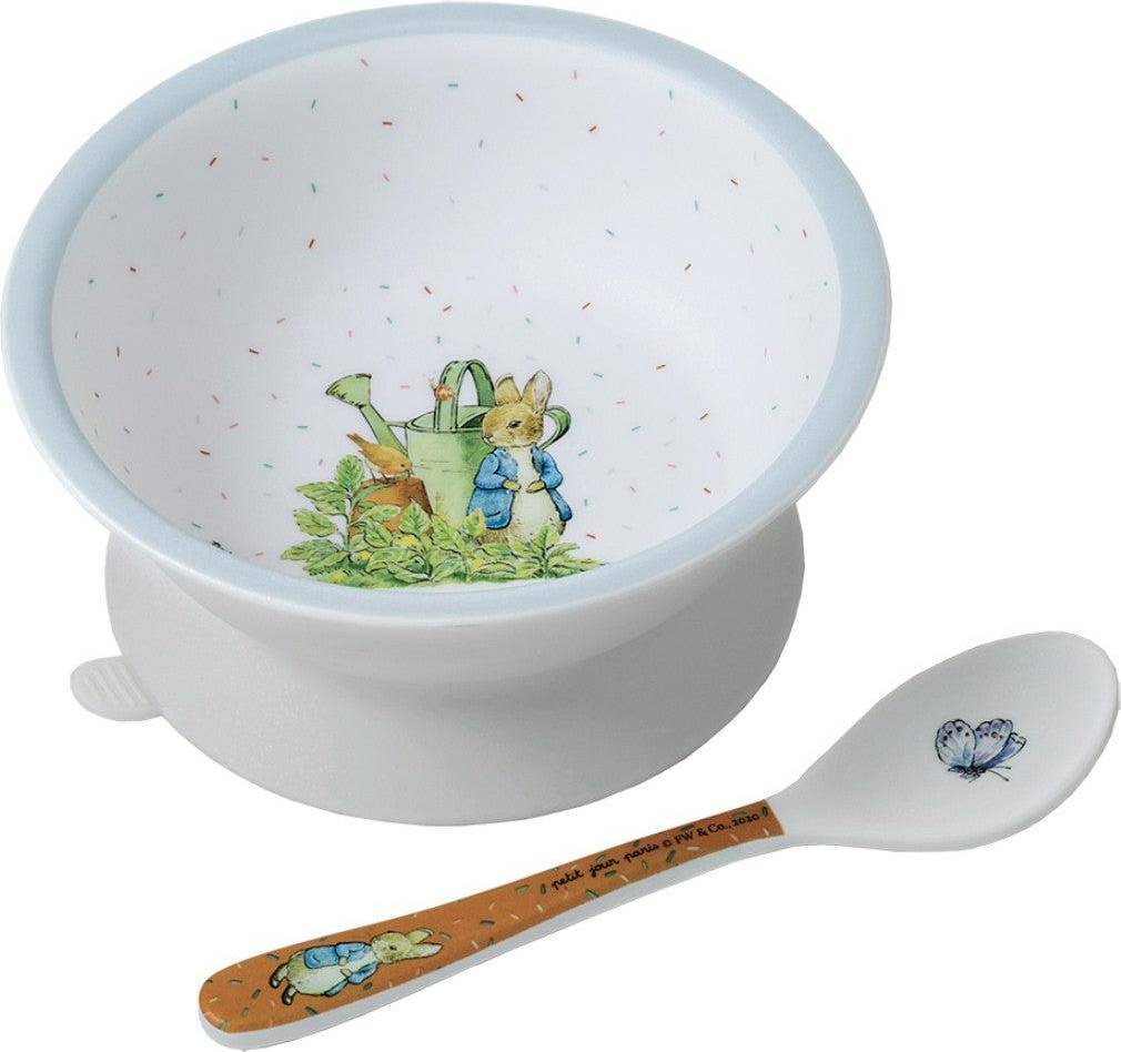 Bowl with Suction Pad & Spoon Peter Rabbit
