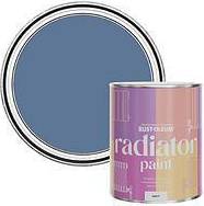 Rust-Oleum Radiator Paint Blue River Wood Paint, Radiator Paint 0.75L
