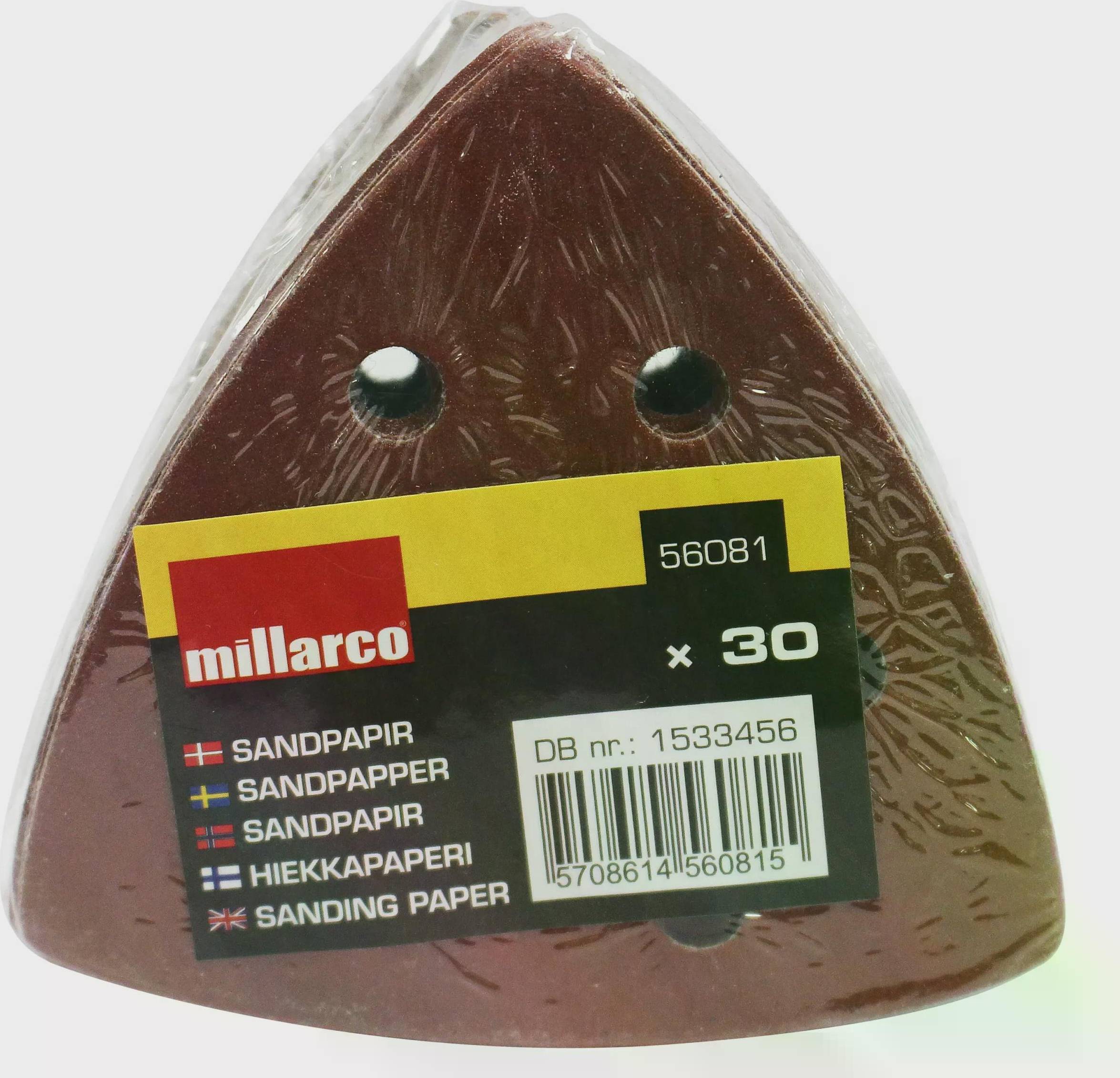 Sand Paper For Triangular Sander 30 pcs