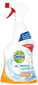 Kitchen Cleaner Spray Power & Pure 1L