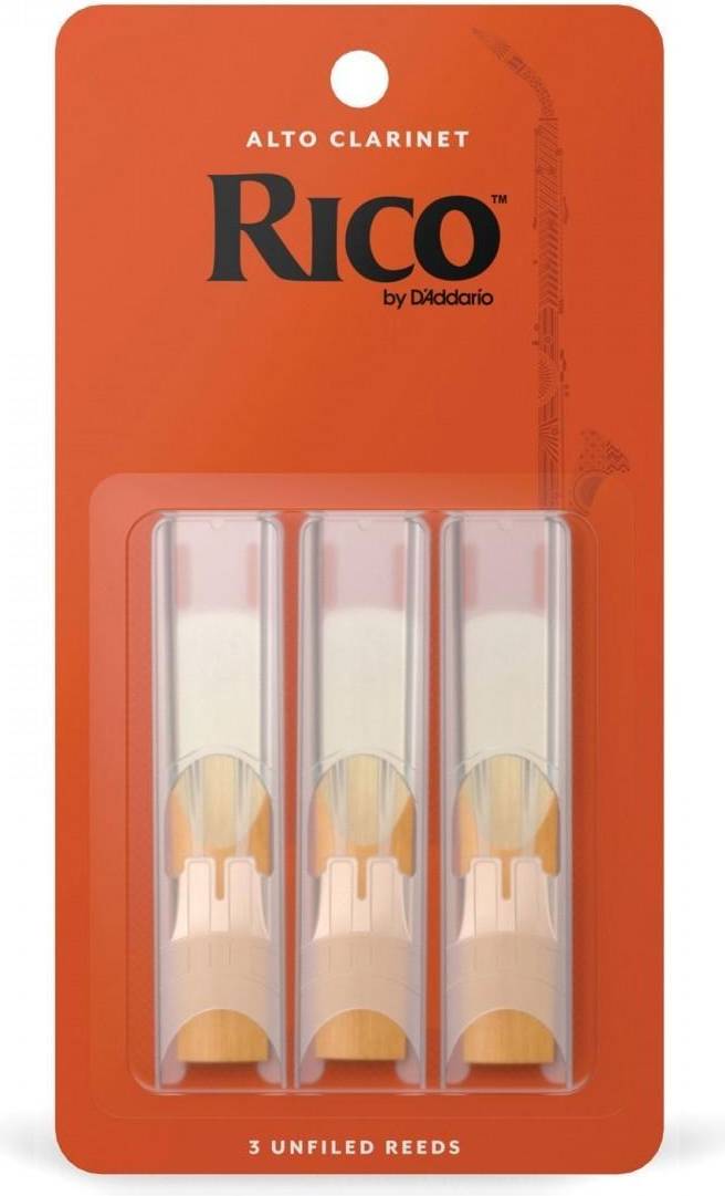 Alto Clarinet Reeds, Strength 2.0, 3-pack