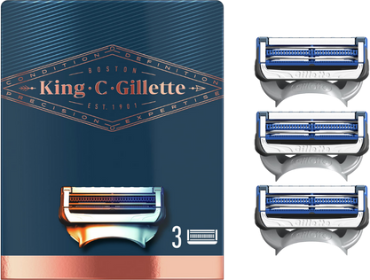 King C Neck Razor Blade 3-pack