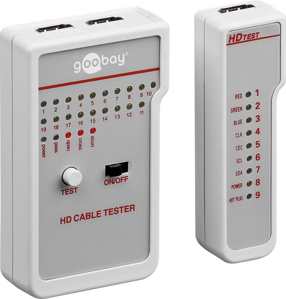 Hdmi goobay Goobay Pro HDMI Cable Tester