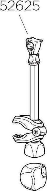 Car Rack 52625 VeloCompact arm short