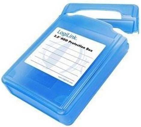 LogiLink 3.5" HDD Protection Box - Blue