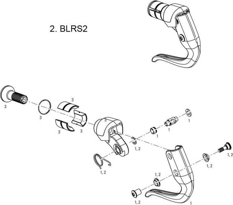 Sram Brake Lever Hardware Kit