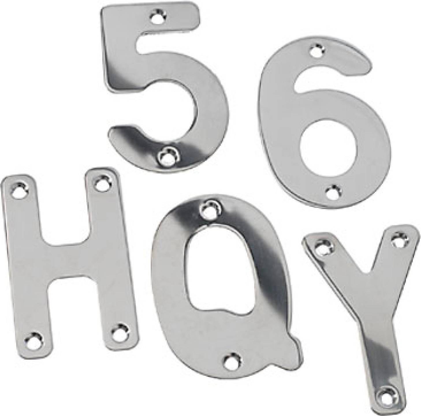 Stainless Steel Letters and Numbers