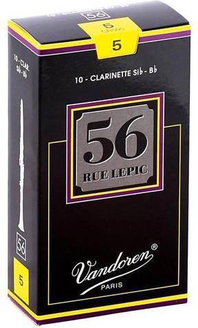 Vandoren 56 Rue Lepic Bb Clarinet Reeds 5 10 Pack
