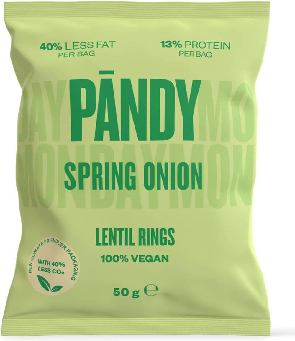 Pandy Lentil Rings Spring Onion 50g