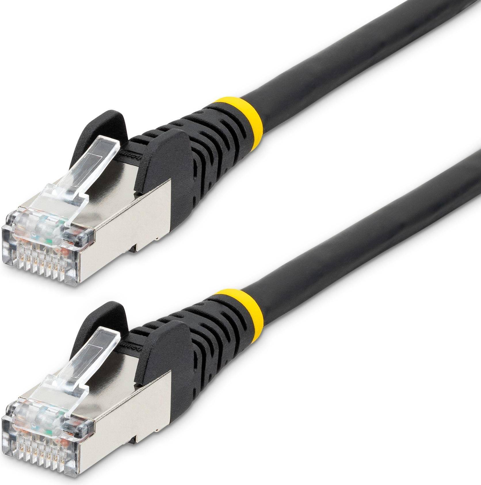 StarTech Cat6a S/FTP RJ45 - RJ45 M-M Black 1m