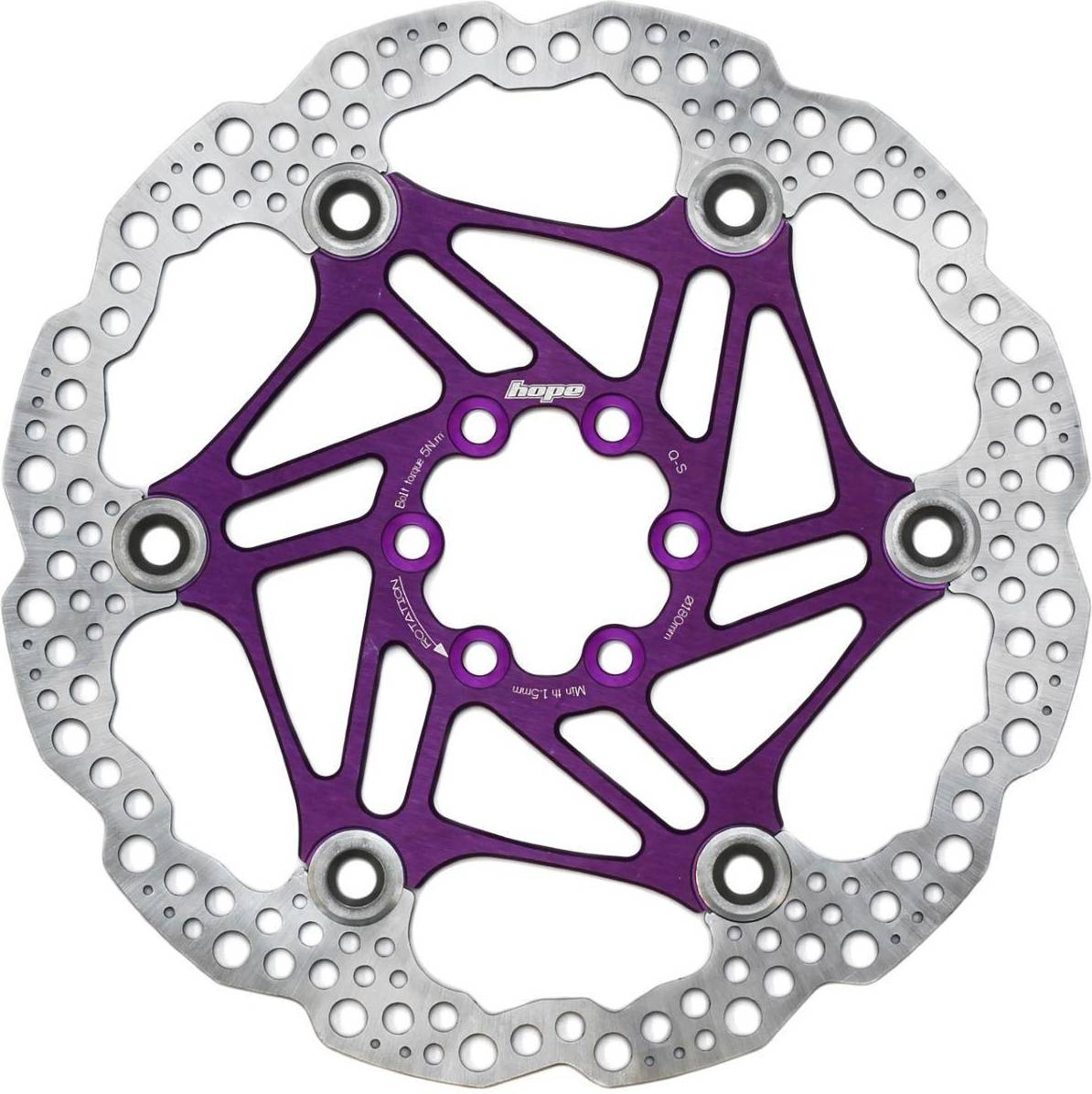 Floating Disc Brake Rotor 180mm}