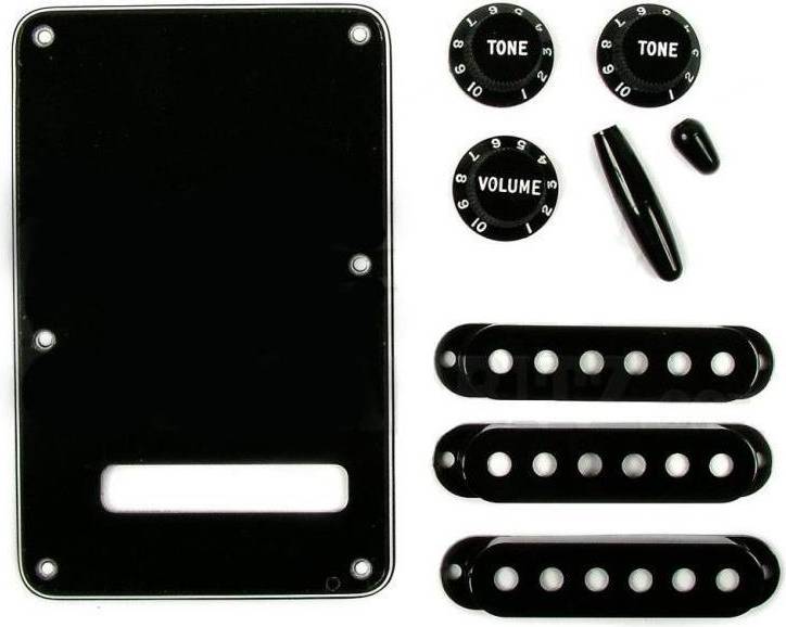 Stratocaster Fender Accessory Kit Stratocaster schwarz