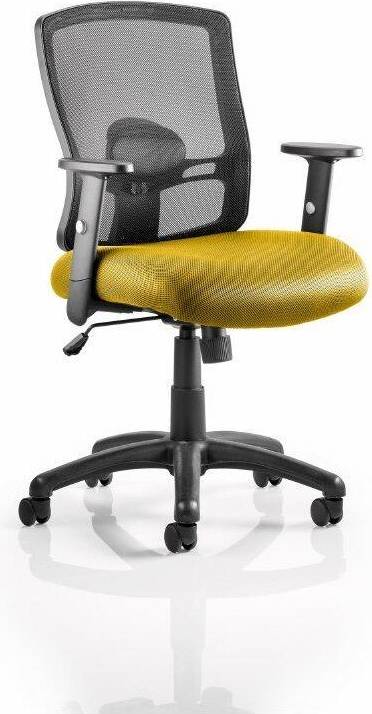 Dynamic Portland Task Operator Chair - Yellow Office Chair