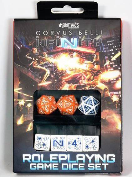 Modiphius Infinity Rpg: Yu Jing Dice Set