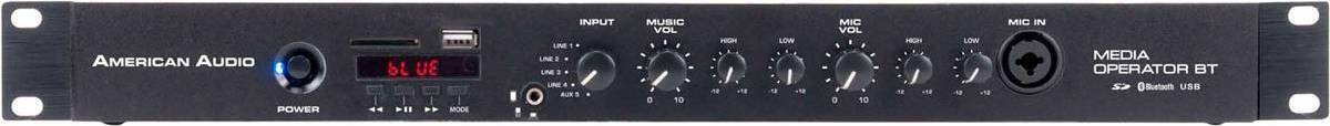 American Audio Media Operator BT Player Rack