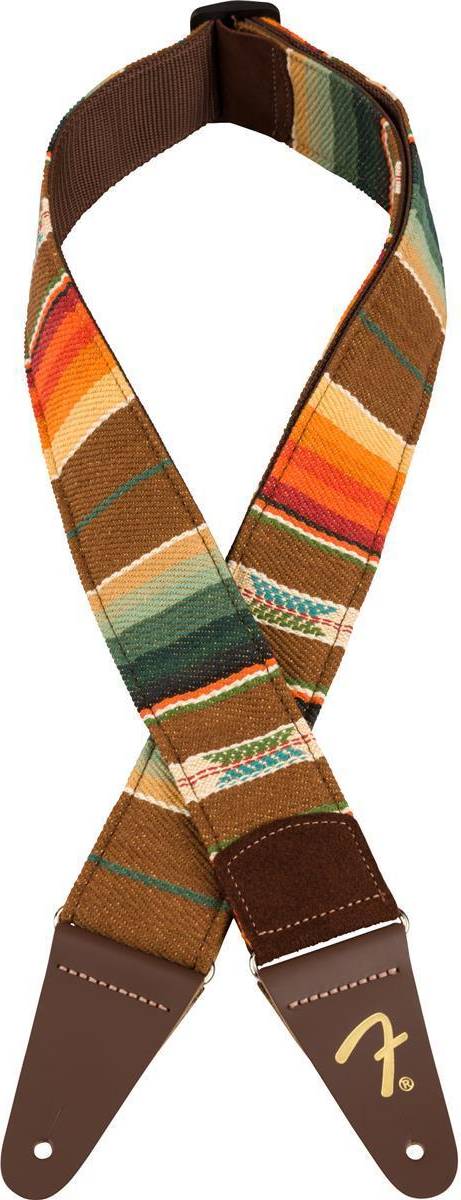 Fender Adjustable Polyester Guitar Strap - Multicolour