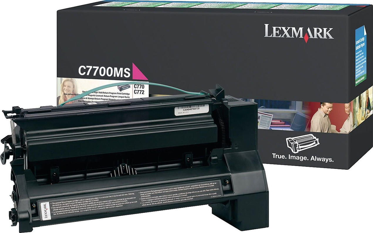 Lexmark 00c7700ms Magenta Return Program