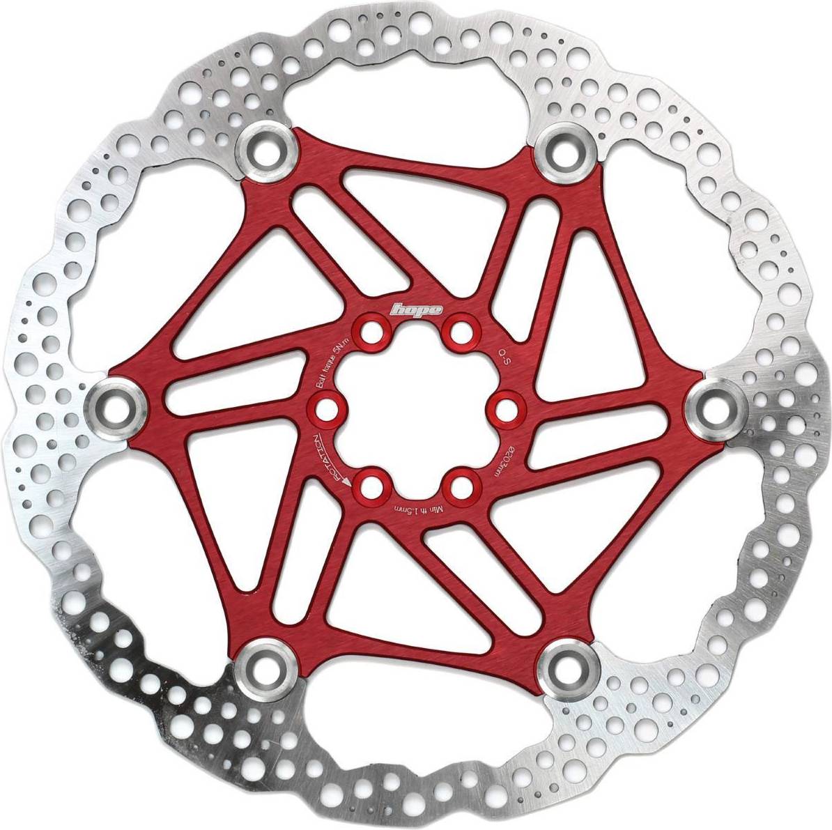 Technology Floating 6-Bolt Disc Brake Rotor