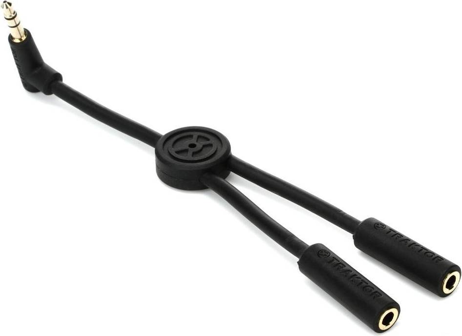 Traktor Native Instruments 3.5mm-2x3.5mm M-F