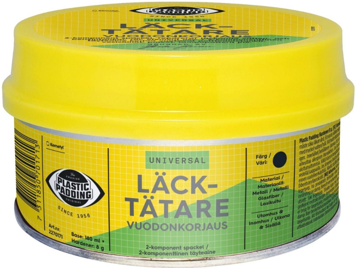 Plastic Padding Spackel Läcktätare Pp 180ml