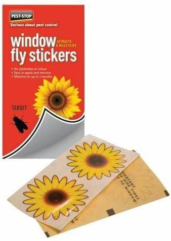 Pest Stop Window Fly Stickers