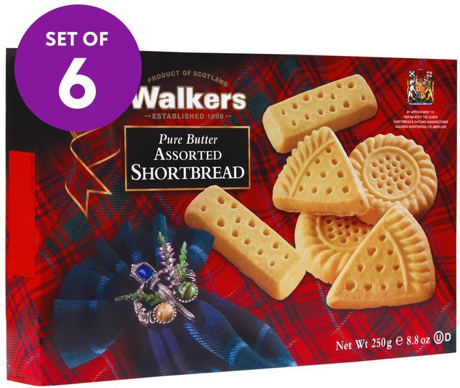 Walkers Pure Butter Assorted Shortbread