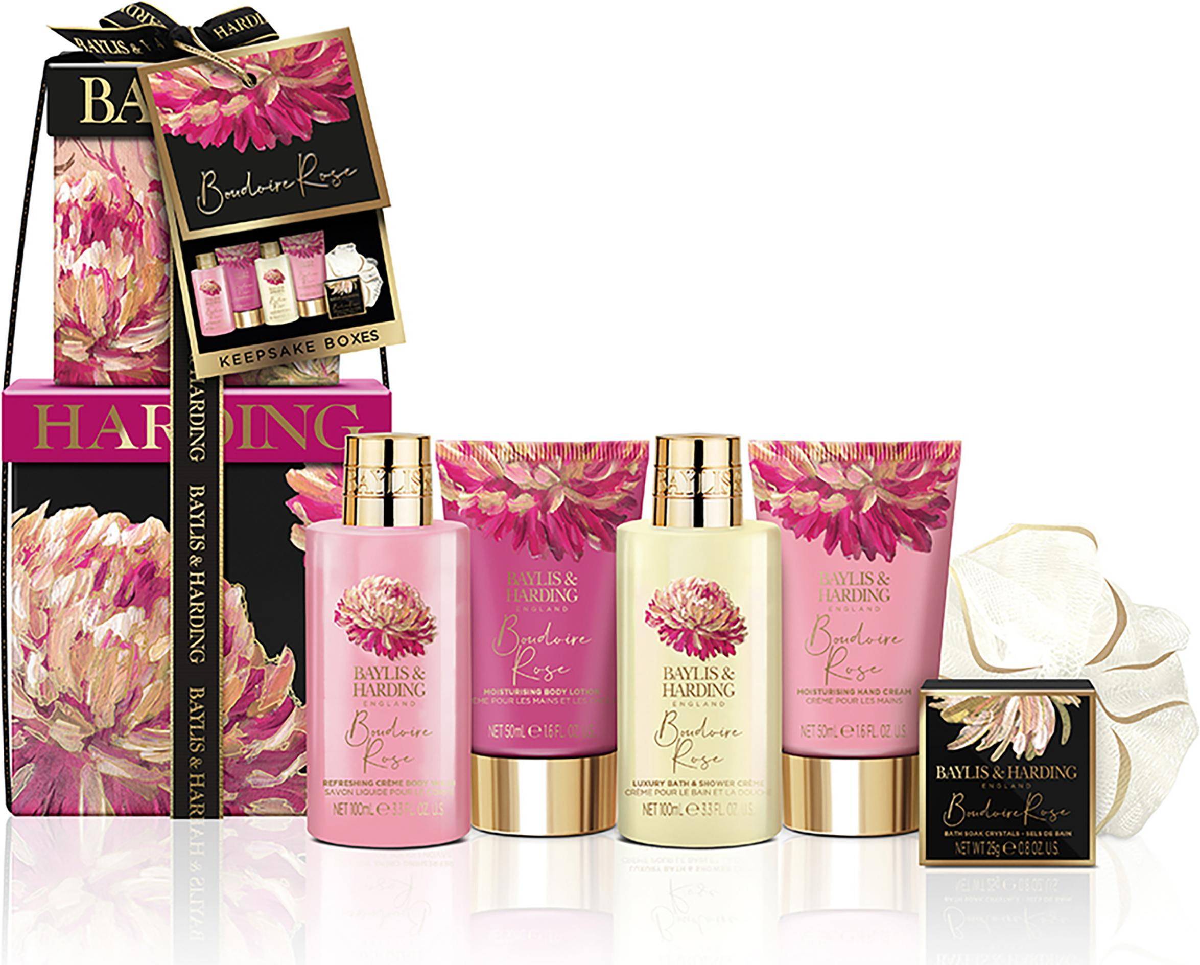 Baylis & Harding Boudoir Rose Mini Stack Set