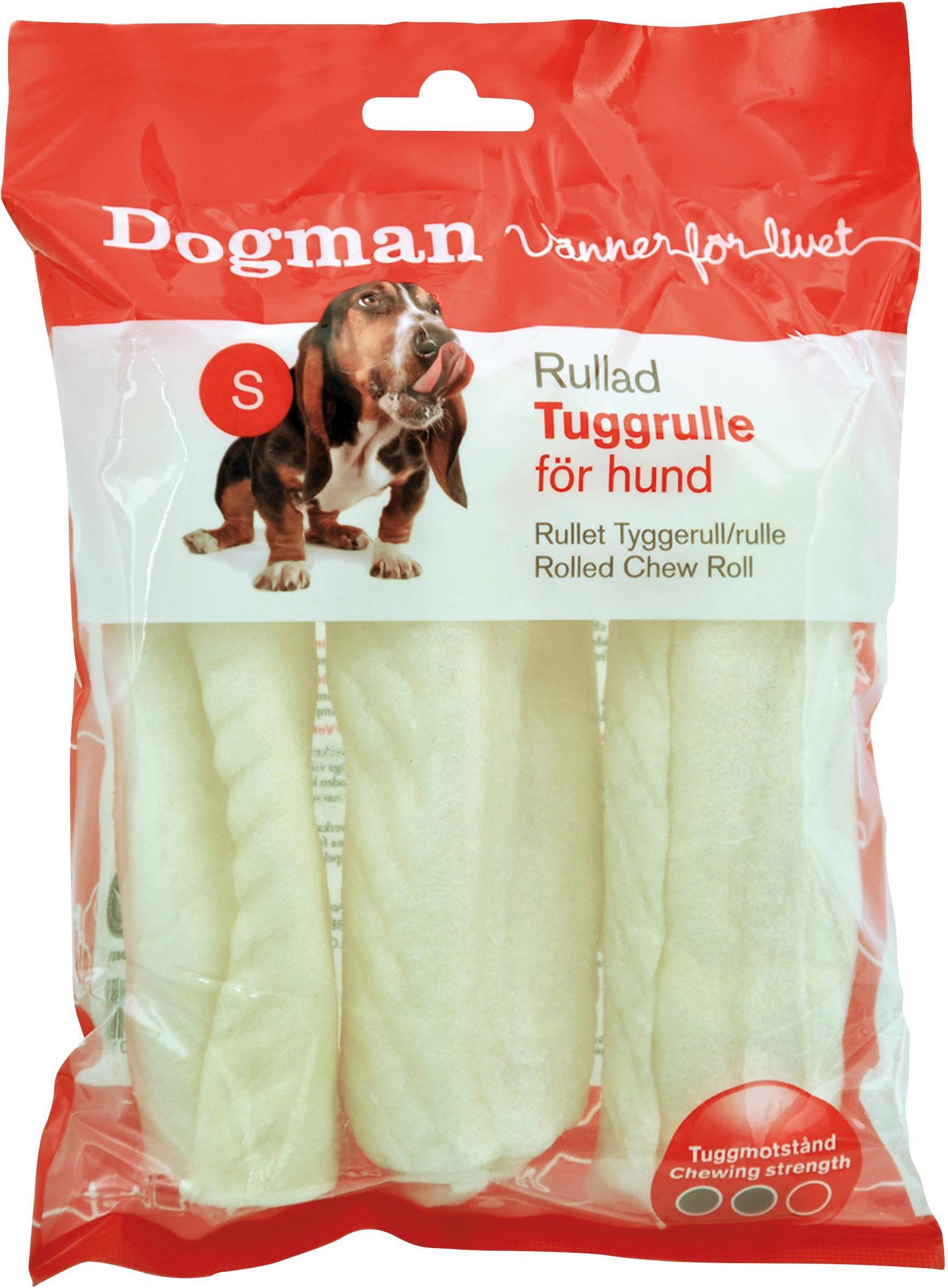 Dogman Rullad Tuggrulle Small 3-pack