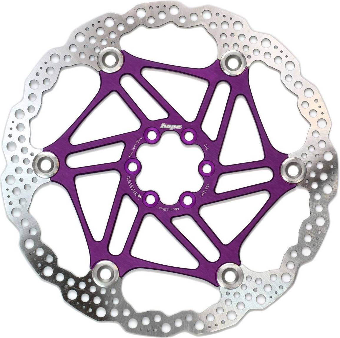 Technology Floating 6-Bolt Disc Brake Rotor