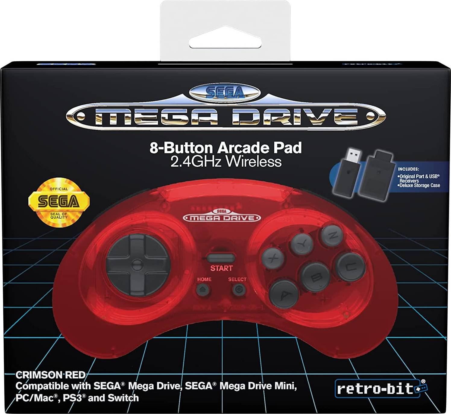 Nintendo retro Retro-Bit SEGA Mega Drive 2.4G Wireless Controller
