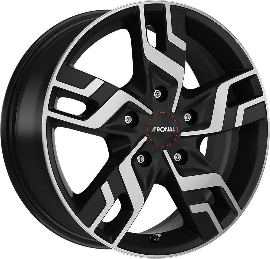 Ronal R64 JET BLACK CUT