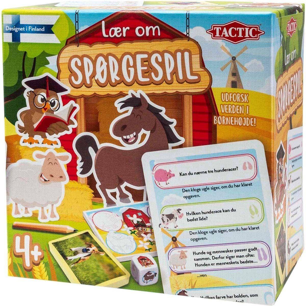 Tactic Let's learn Trivia game