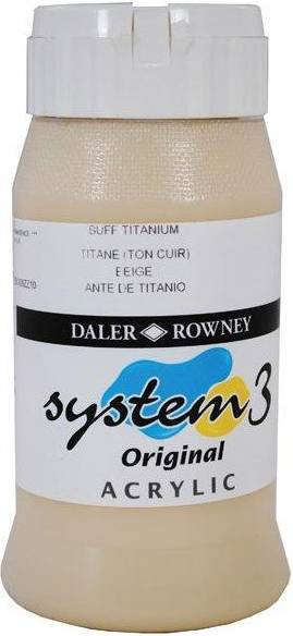 Daler Rowney System 3 500ml Buff Titanium 024