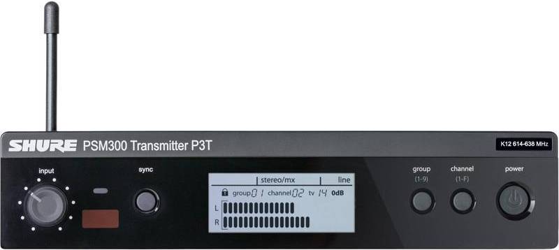 Shure P3T Half Rack Single