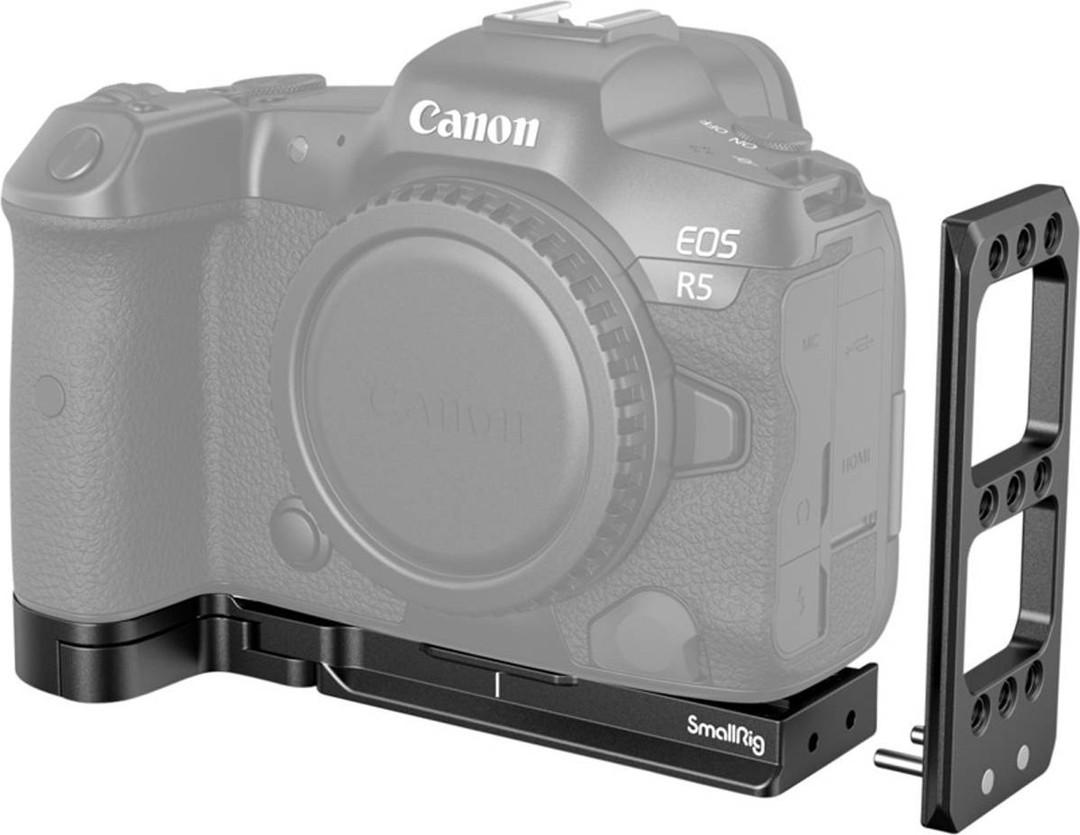 Canon r6 Smallrig QR L-Bracket for Canon EOS R5/R6/R5 C