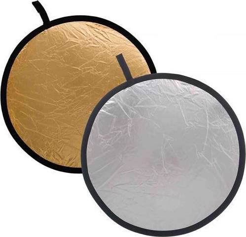Manfrotto Rundreflektor Silber Gold 76cm