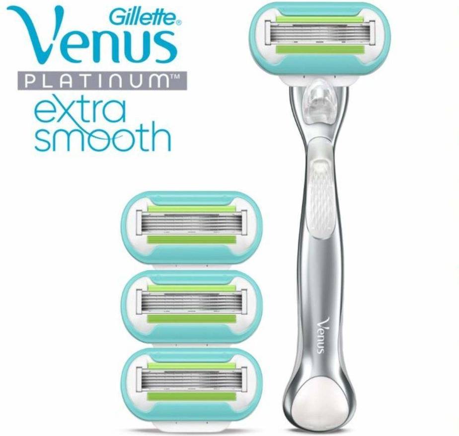 Gillette venus Gillette Venus Platinum Razor Extra Lisos