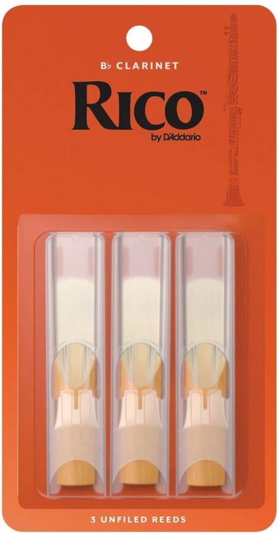 Bb Clarinet Reeds Box Of 3 Strength 3.5