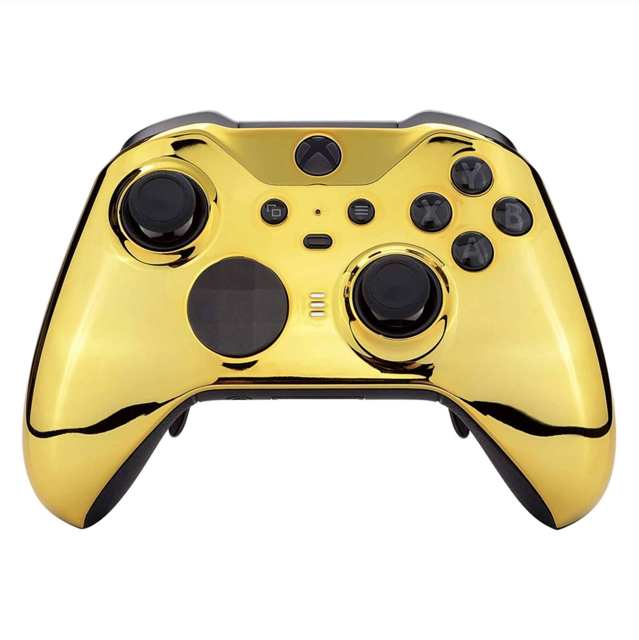 Custom Elite 2 Controller Compatible With Xbox One Gold Chrome