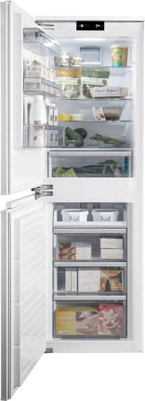 Integrated fridge freezer 50 50 frost free Caple Ri5520 50/50