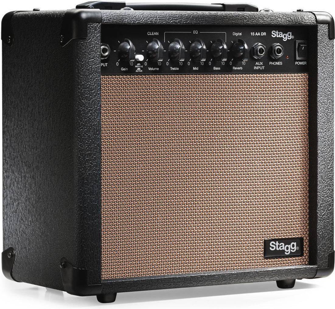 Stagg Digital Reverb Ac.Amp.15W/230V