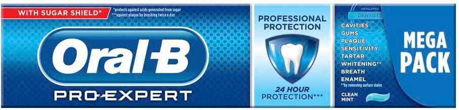 Oral-B Pro Expert Professional Protection Clean Mint Toothpaste 125ml