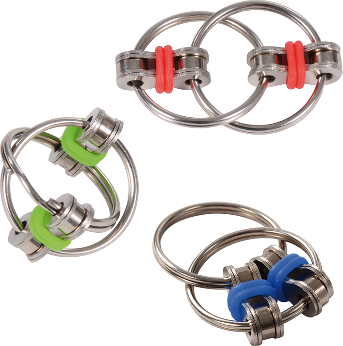 Fidget-ring ljudsvag, 3 st.