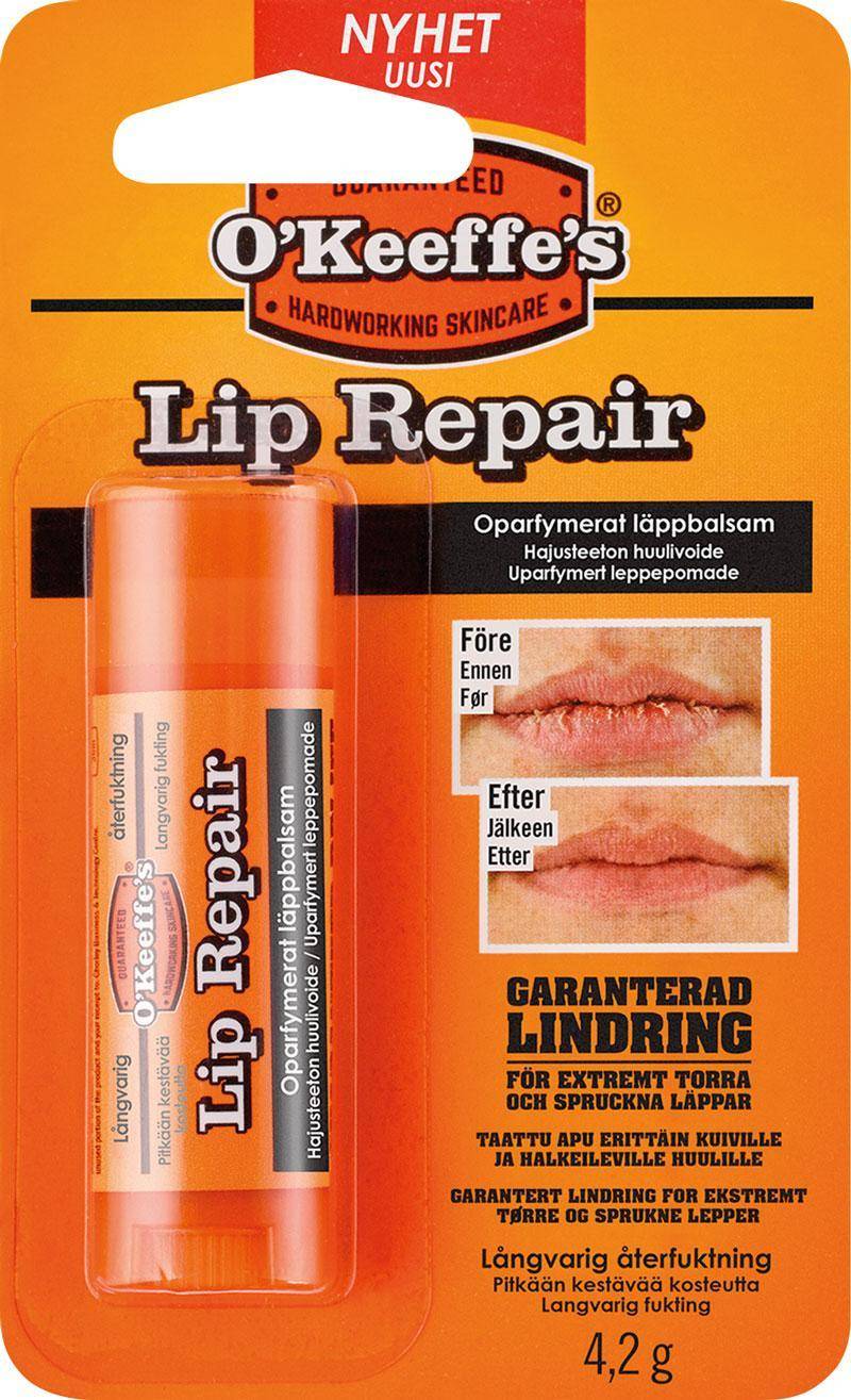 O’Keeffe’s Lip Repair Oparf.