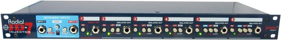 Radial Engineering Jd7 Injector Guitar Signal Distribution System